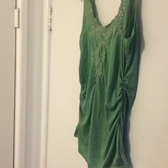 Eyelet embroidered tank top. TWO FOR $20 - Picture 3 of 4